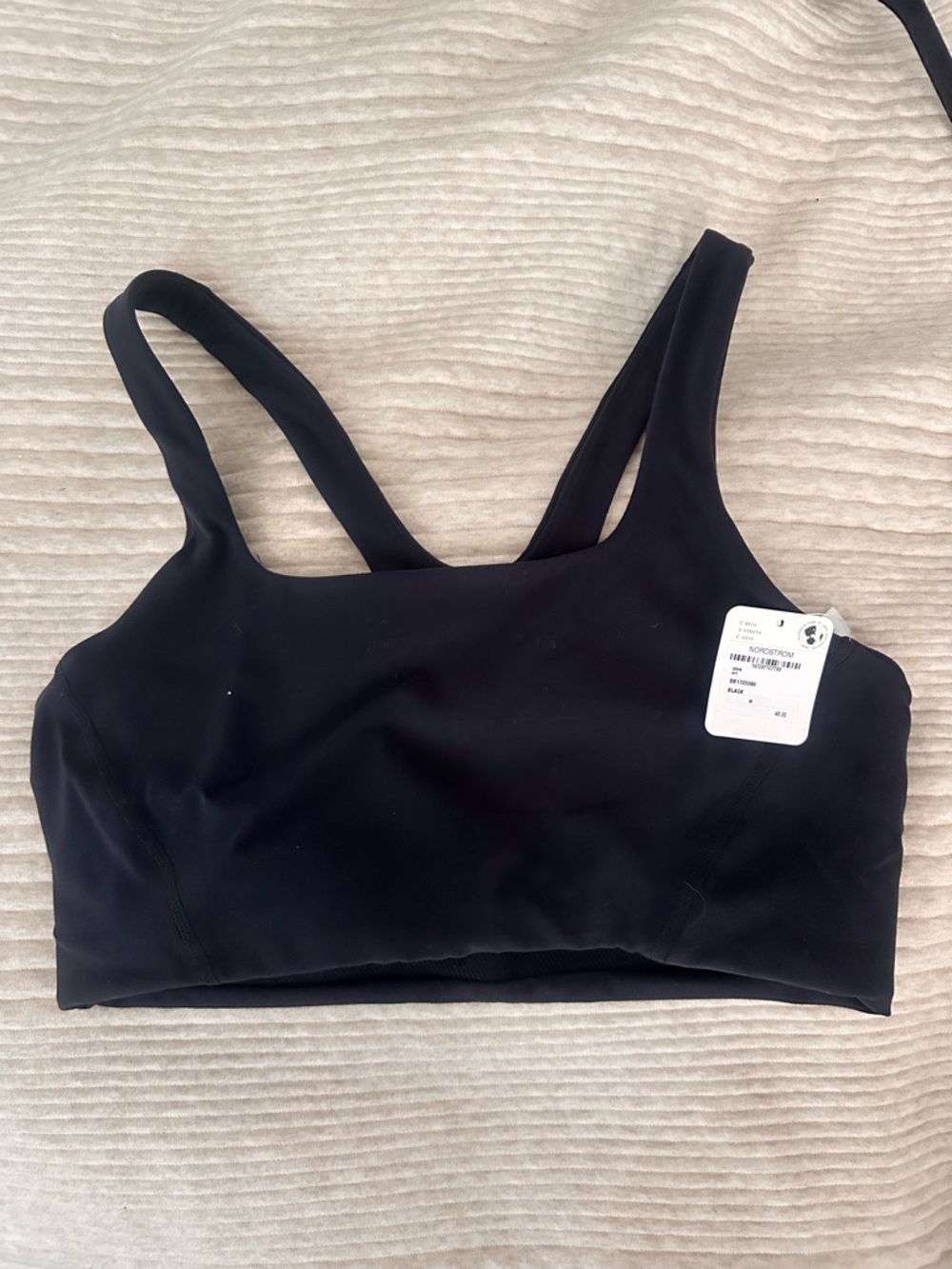 Black Free People Women's Sports Bra - Comfortable Support